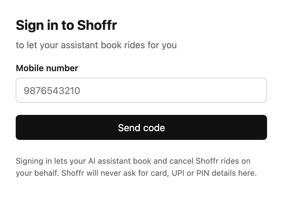 Launch: Shoffr MCP server