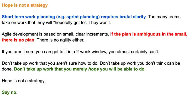 Mini Essay #3 - Say "no"